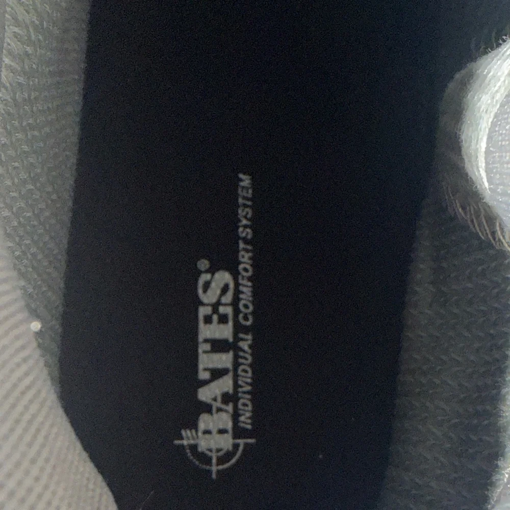 EUC Bates Delta-6 Side-Zip Boots Men's Black Tactical Combat 11 with iCS